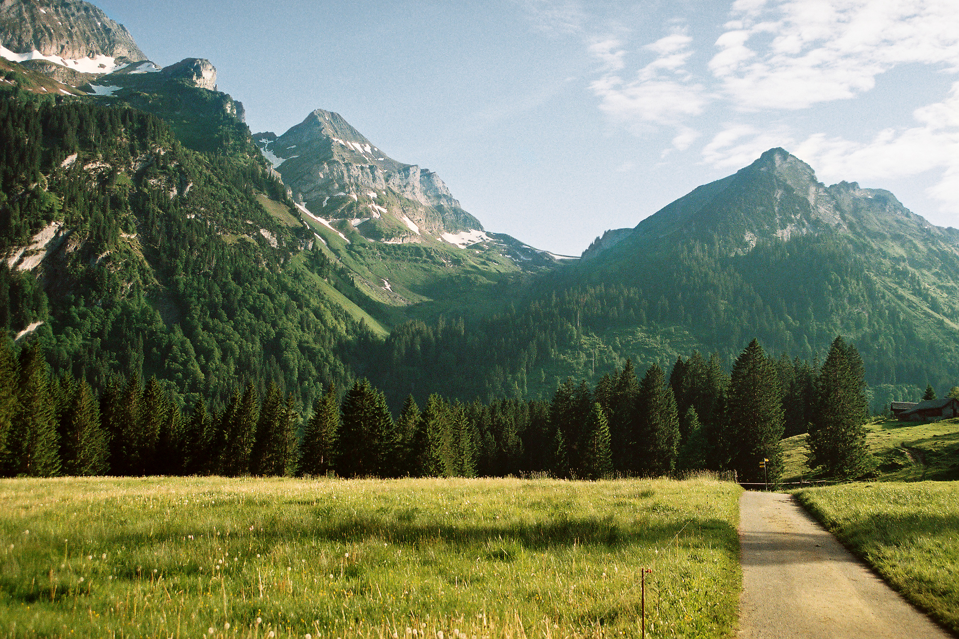 La Suisse entre lacs et montagnes