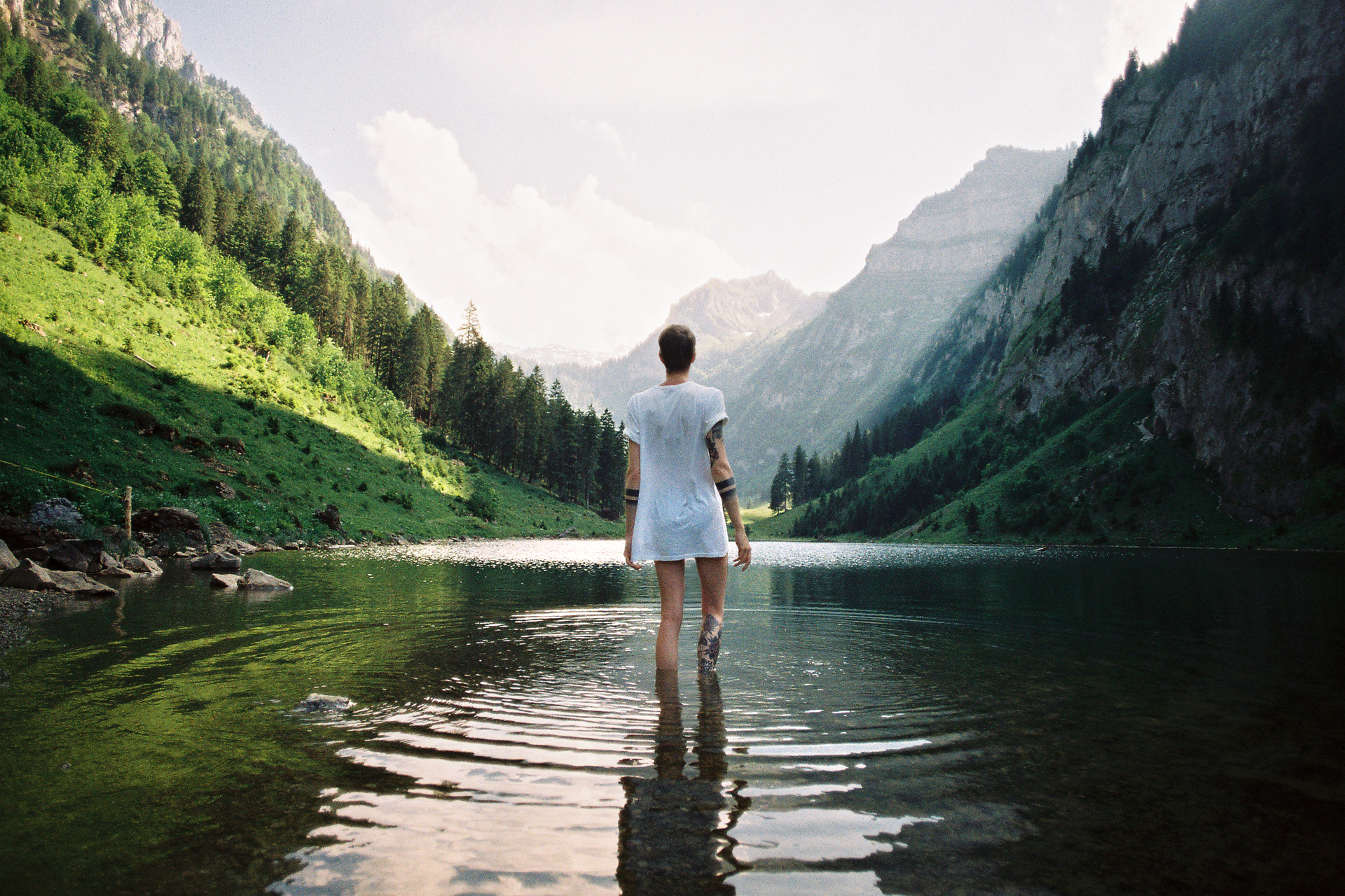 La Suisse entre lacs et montagnes