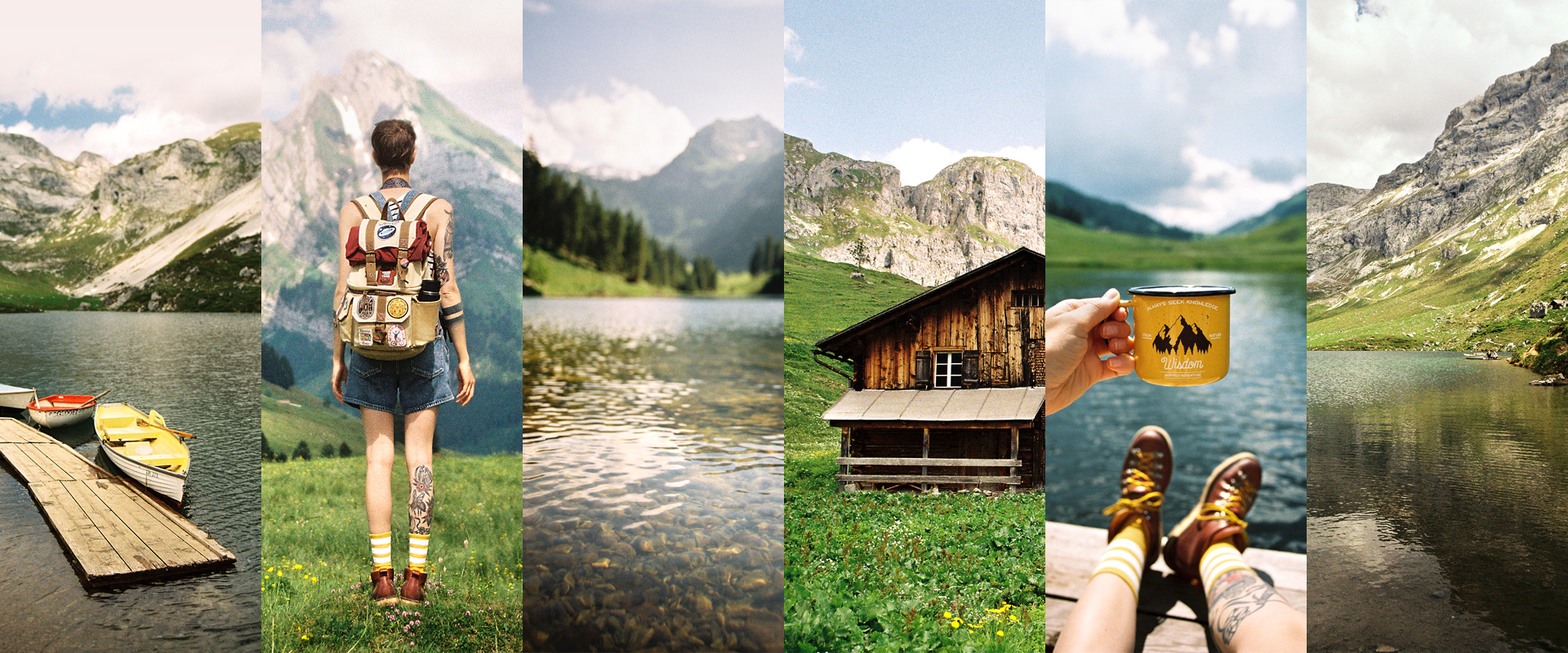 La Suisse entre lacs et montagnes